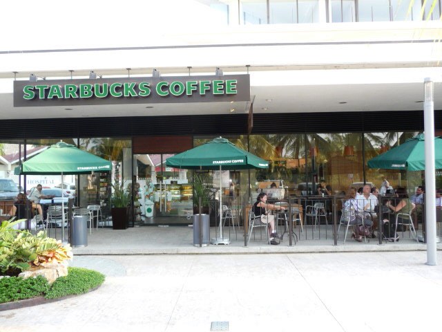 starbucks coffee shop in the marina puerto vallarta